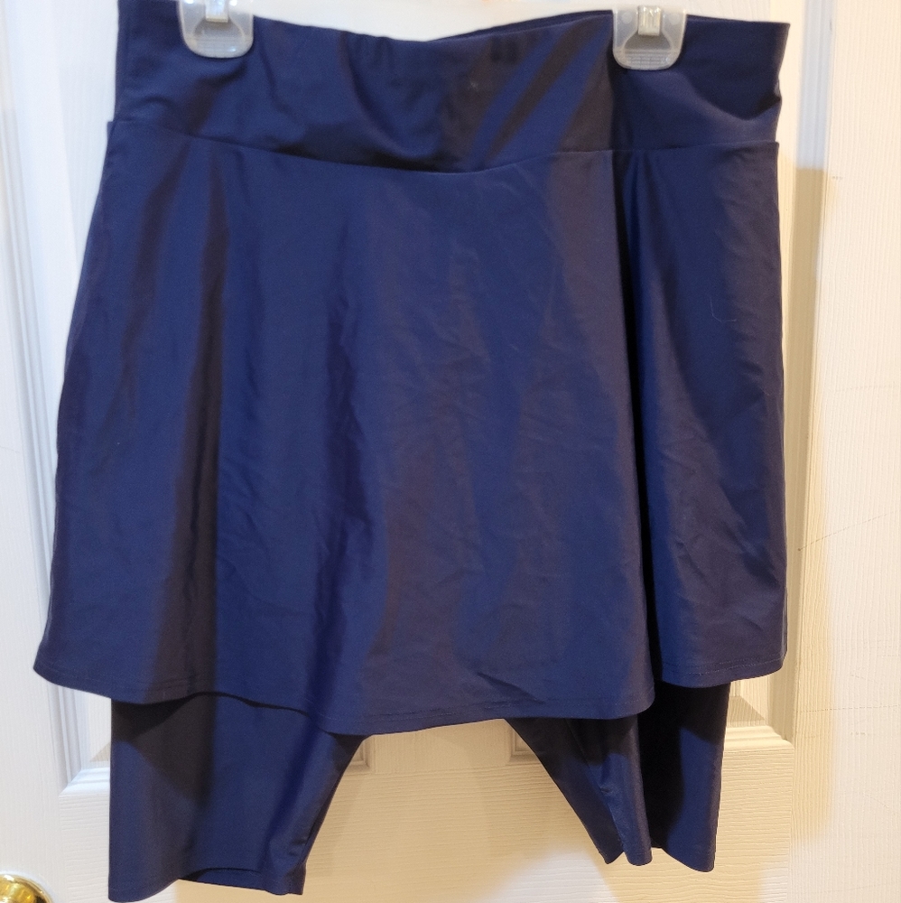 Ella Mar Skirted swim shorts XL Navy